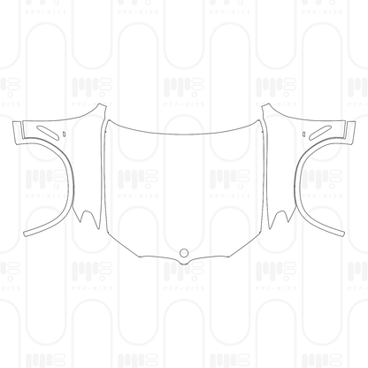 Voorgesneden PPF BMW X3 Standard Wheelbase M40i 2024