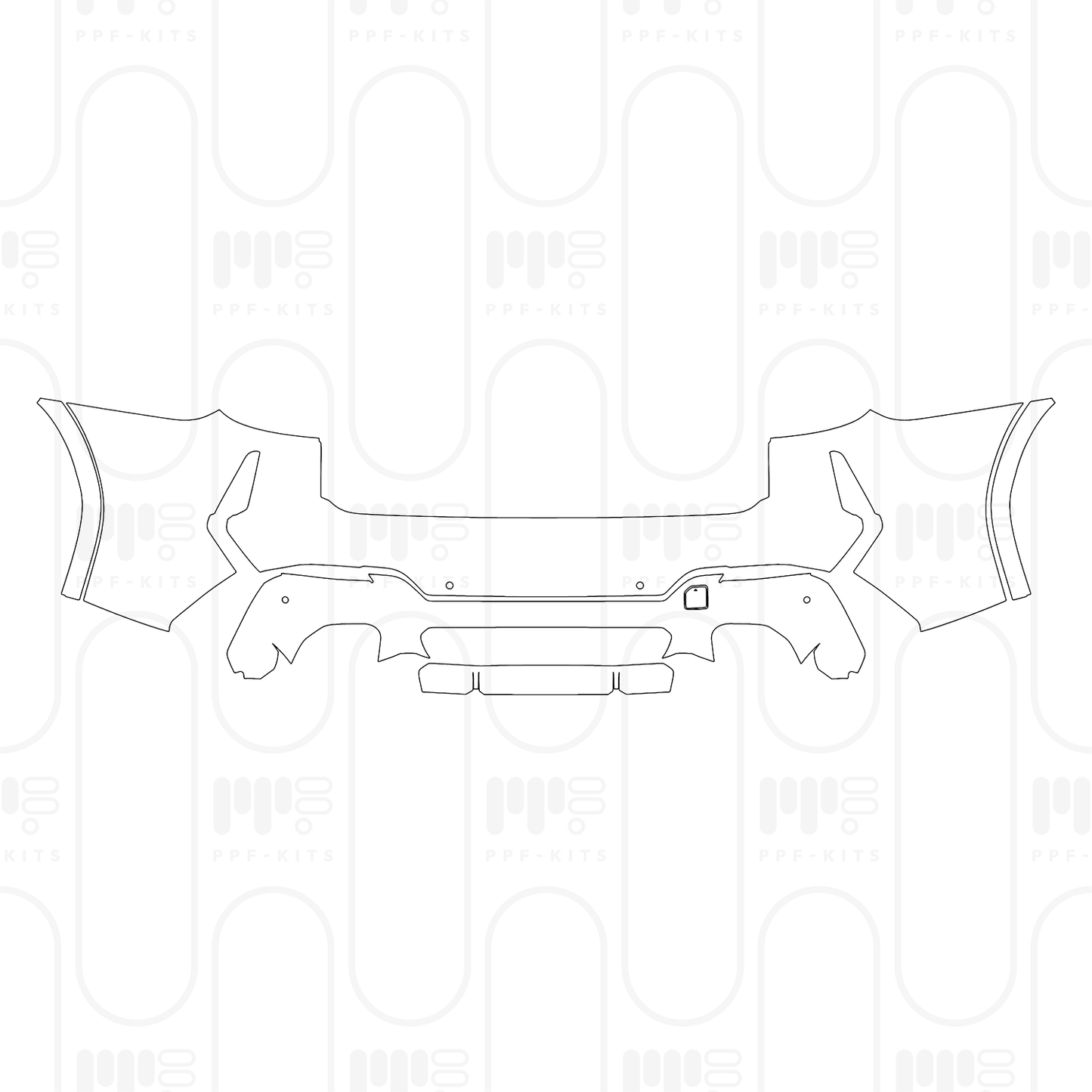 Voorgesneden PPF BMW X3 Standard Wheelbase M40i 2024