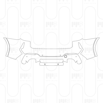 Voorgesneden PPF BMW X3 Standard Wheelbase M40i 2024