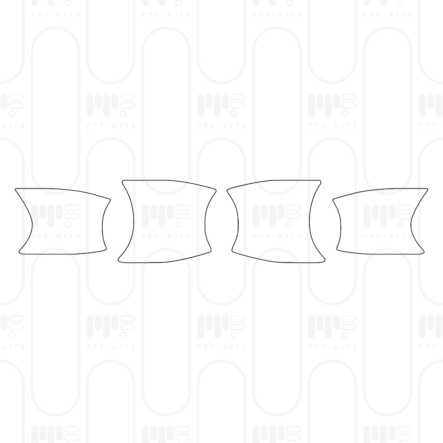 Voorgesneden PPF BMW X4 xLine 2025