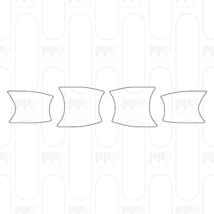 Voorgesneden PPF BMW X4 xLine 2025