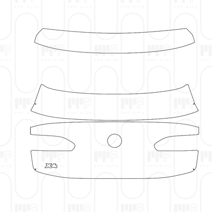 Voorgesneden PPF BMW X4 xLine 2025