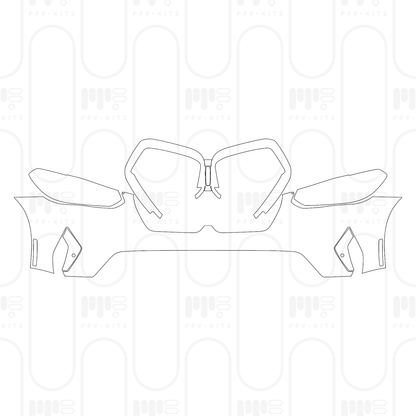 Voorgesneden PPF BMW X4 xLine 2025