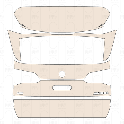Voorgesneden PPF BMW X5 Standard Wheelbase M60i 2024
