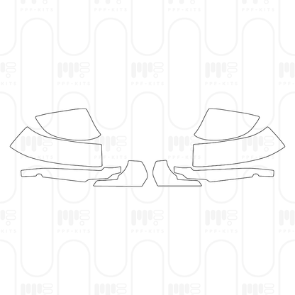 Voorgesneden PPF BMW X5 Extended Wheelbase M Sport 2024