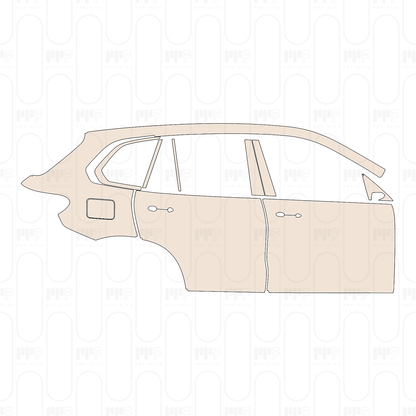 Voorgesneden PPF BMW X5 Standard Wheelbase xLine 2024