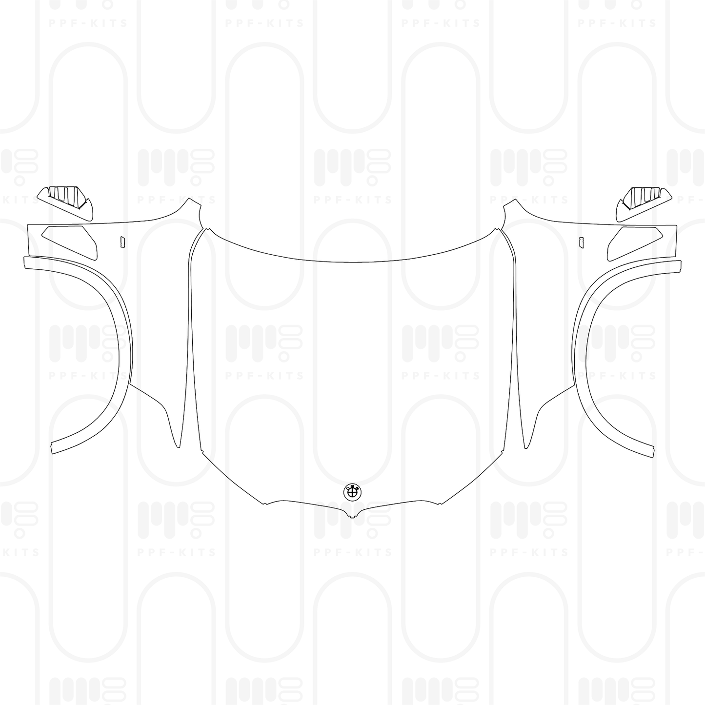 Voorgesneden PPF BMW X5 Extended Wheelbase M Sport 2024