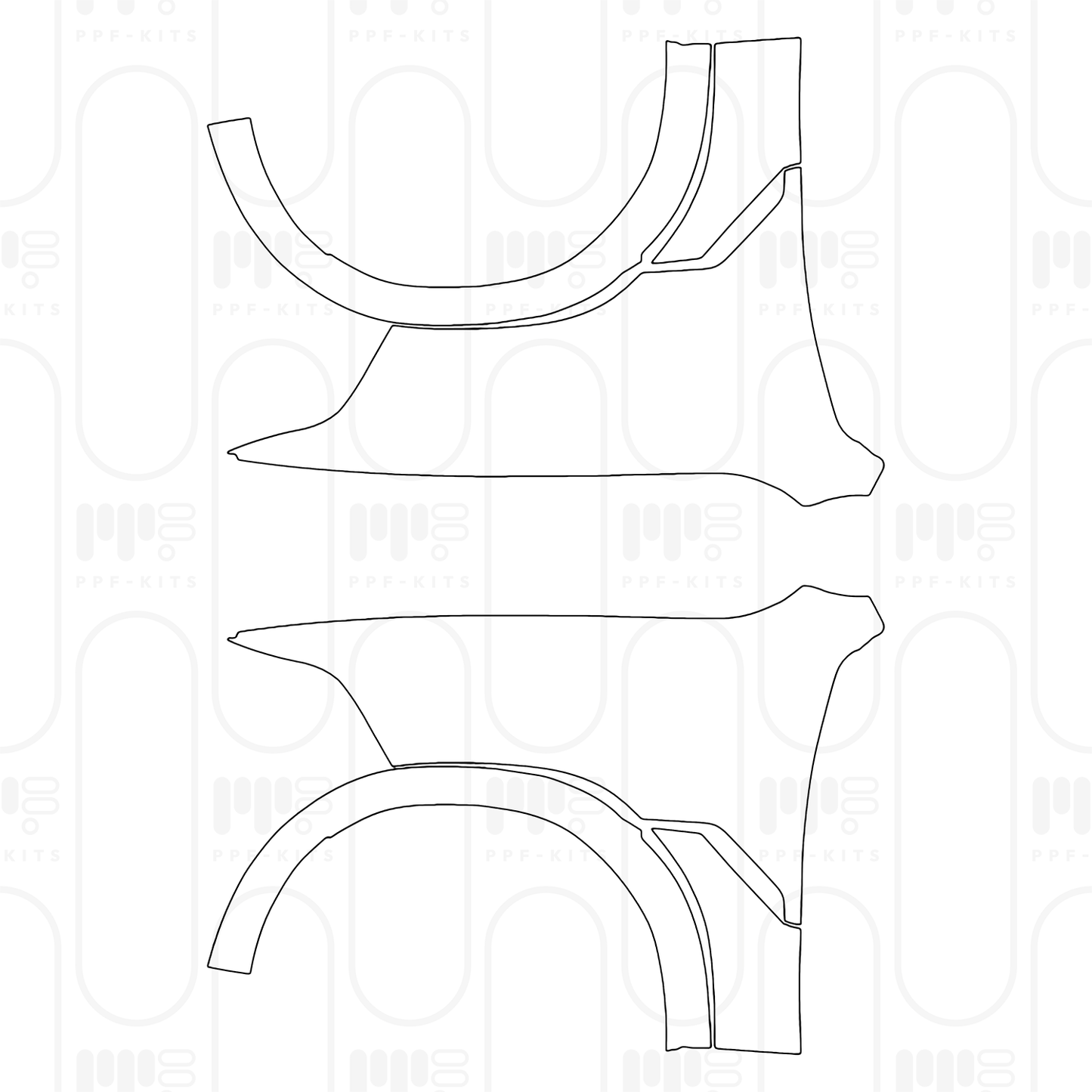 Voorgesneden PPF BMW X6 M60i 2025