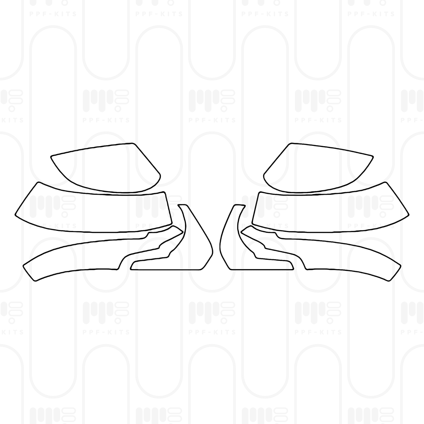 Voorgesneden PPF BMW X6 M60i 2025