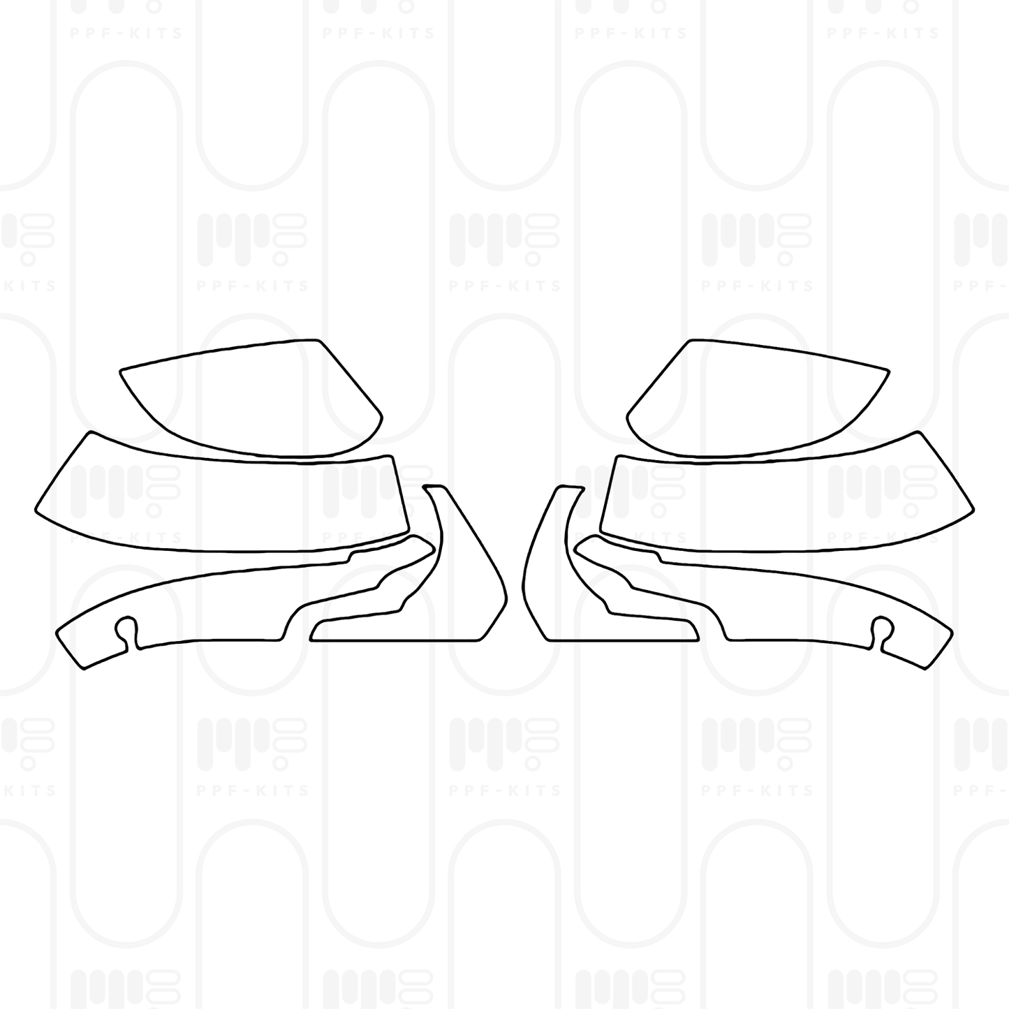 Voorgesneden PPF BMW X6 M60i 2025