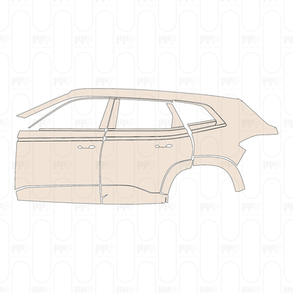 Voorgesneden PPF BMW XM 2025