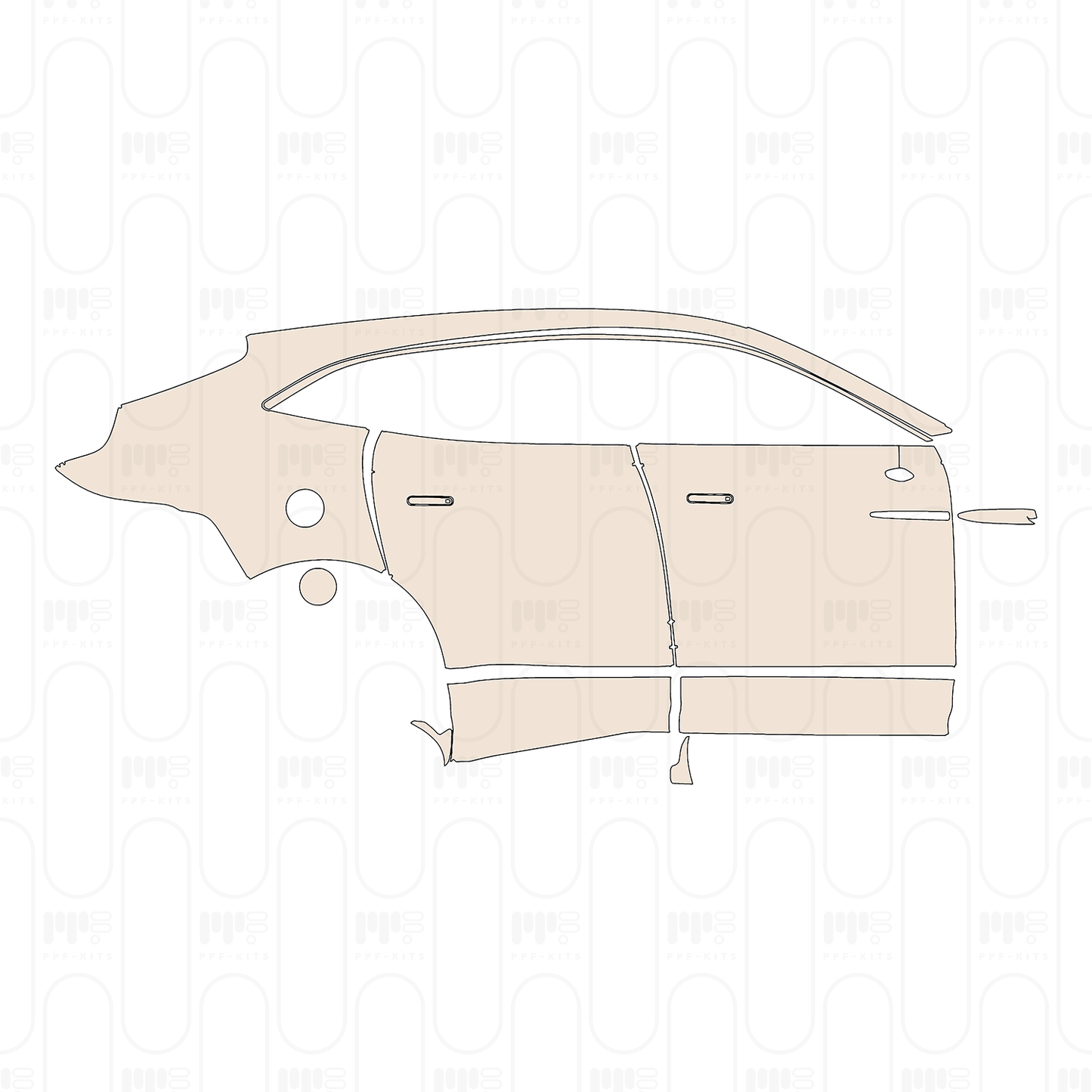 Voorgesneden PPF Aston Martin DBX S 2026
