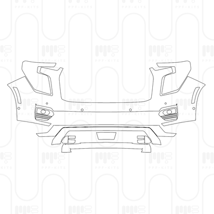Voorgesneden PPF GMC Yukon XL Denali Ultimate 2026