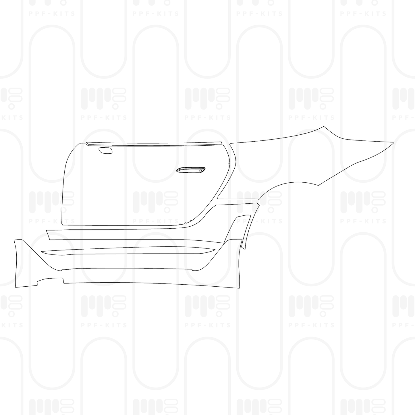 Voorgesneden PPF Mercedes-Benz AMG PureSpeed 2026