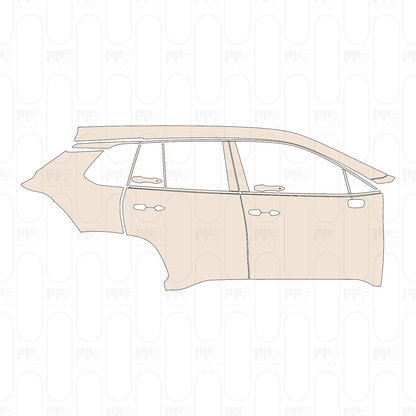 Voorgesneden PPF Toyota Corolla Cross (AU) GR SPORT 2026