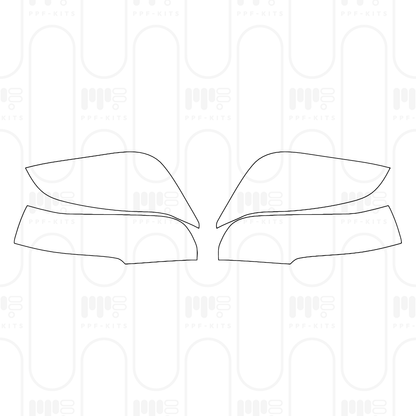 Voorgesneden PPF Toyota Corolla Cross (AU) GR SPORT 2026