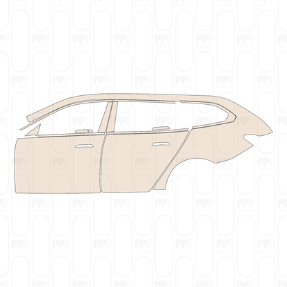 Voorgesneden PPF BMW 5 Series Touring Base 2026