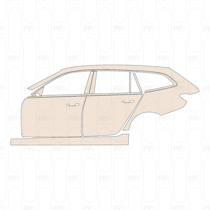 Voorgesneden PPF BMW 3 Series Touring Base 2026