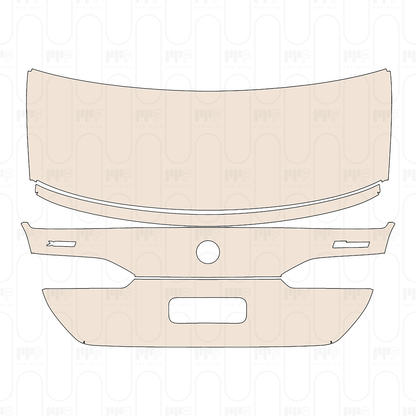 Voorgesneden PPF BMW 5 Series Sedan Standard Wheelbase Base 2026