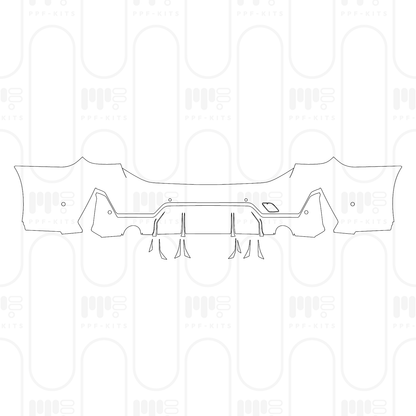 Voorgesneden PPF BMW 3 Series Touring M Sport 2026