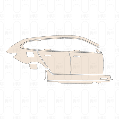 Voorgesneden PPF BMW 5 Series Touring M5 2026