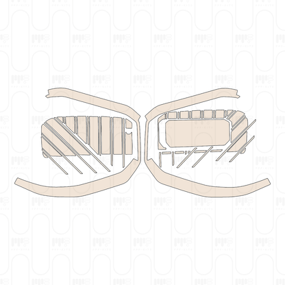 Voorgesneden PPF BMW X3 Standard Wheelbase xLine 2026