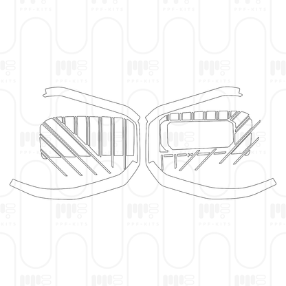 Voorgesneden PPF BMW X3 Standard Wheelbase M Sport 2026