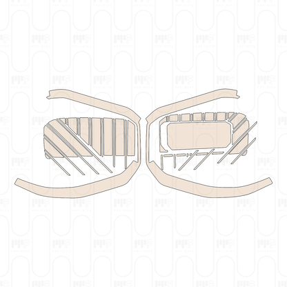 Voorgesneden PPF BMW X3 Standard Wheelbase xLine 2026
