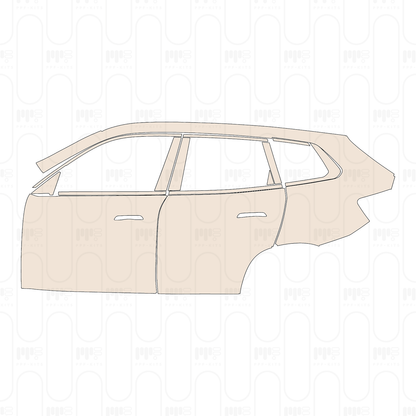 Voorgesneden PPF BMW X3 Standard Wheelbase xLine 2026