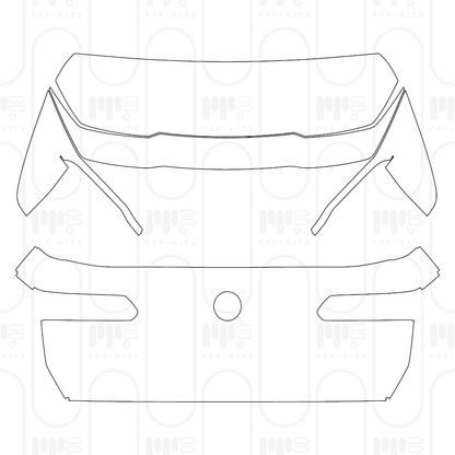 Voorgesneden PPF BMW X3 Standard Wheelbase M Sport 2026