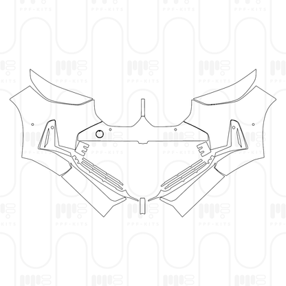 Voorgesneden PPF BMW X3 Standard Wheelbase M Sport 2026