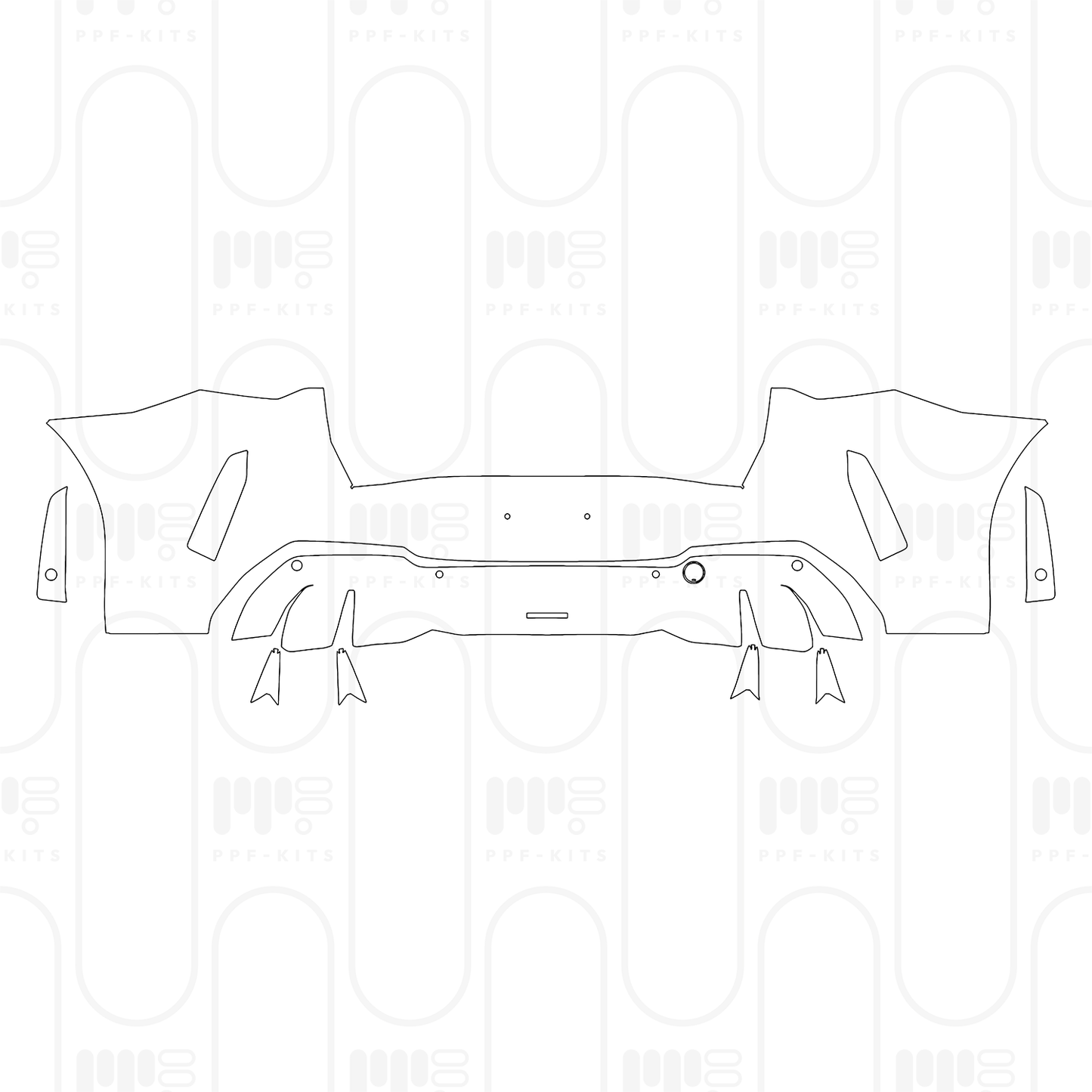 Voorgesneden PPF BMW X3 Standard Wheelbase M Sport 2026