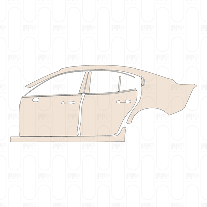 Voorgesneden PPF Volvo S60 Inscription 2026