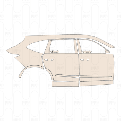 Pre-Cut PPF Acura MDX A-Spec 2024