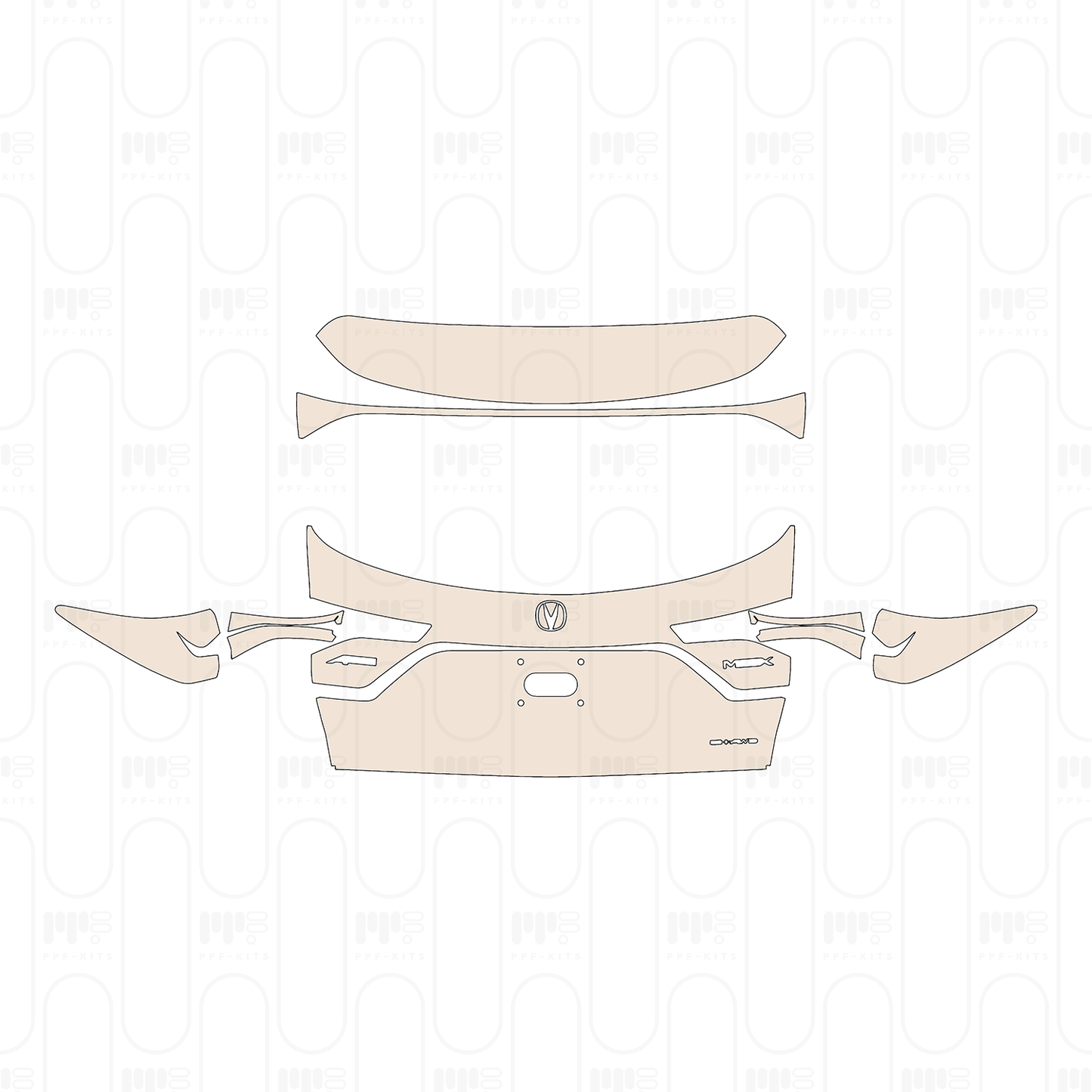 Pre-Cut PPF Acura MDX A-Spec 2024