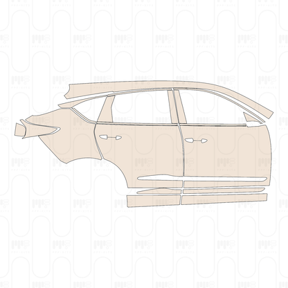 Voorgesneden PPF Acura RDX 2022