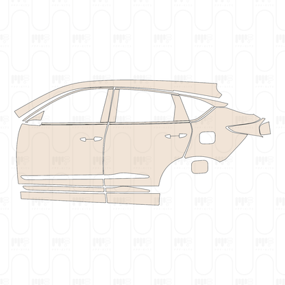 Voorgesneden PPF Acura RDX 2022