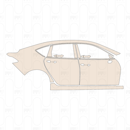Voorgesneden PPF Acura TLX Standard Wheelbase Base 2022