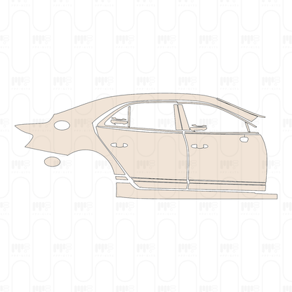 Voorgesneden PPF Bentley Flying Spur Speed 2025