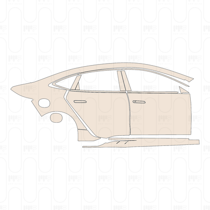 Voorgesneden PPF BYD Seal 2022