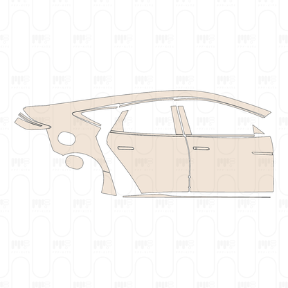 Voorgesneden PPF BYD Seal 07 DM-i 2025