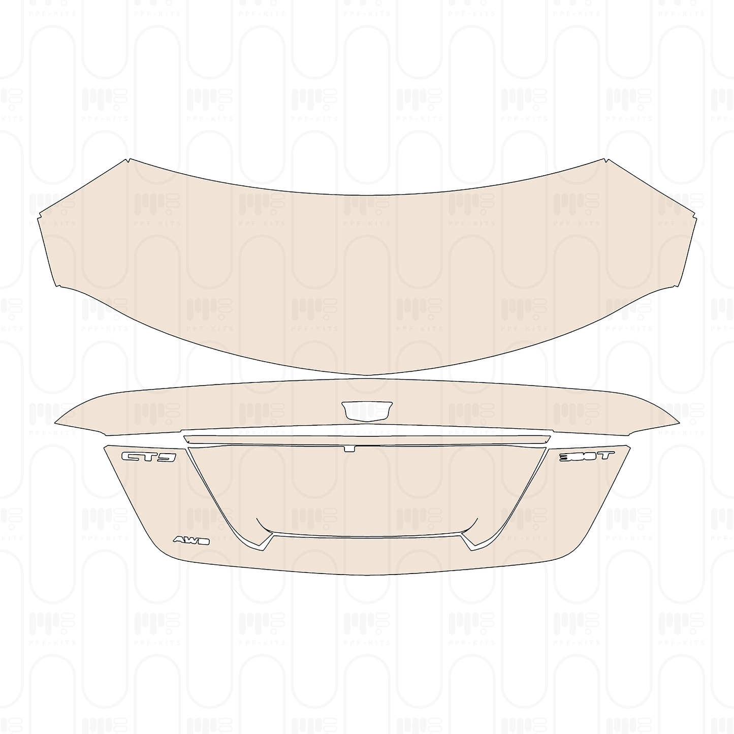 Voorgesneden PPF Cadillac CT5 (US) Luxury 2022