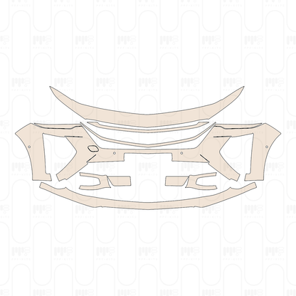 Voorgesneden PPF Cadillac CT6 2023