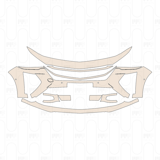 Voorgesneden PPF Cadillac CT6 2023