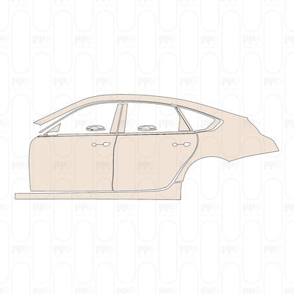 Voorgesneden PPF Cadillac CT6 2023