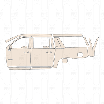 Voorgesneden PPF Cadillac Escalade-V ESV 2023