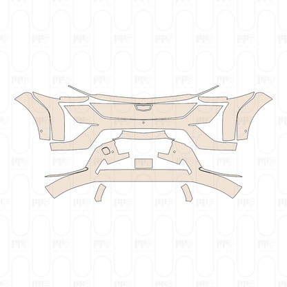 Voorgesneden PPF Cadillac OPTIQ 2024