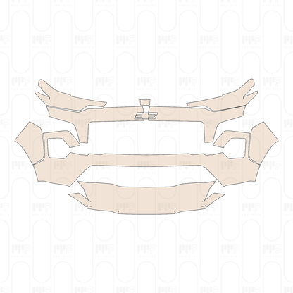 Voorgesneden PPF Chevrolet Colorado Crew Cab Z71 2023
