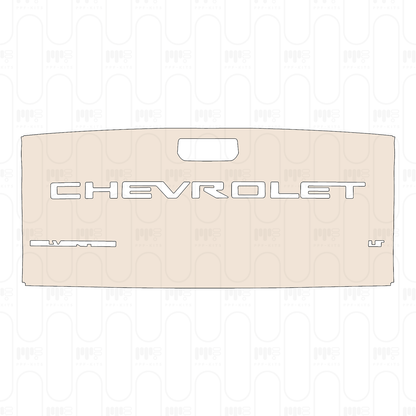 Voorgesneden PPF Chevrolet Silverado 1500 LT 2022