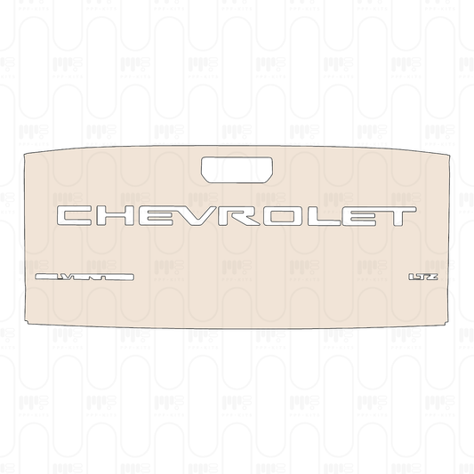 Voorgesneden PPF Chevrolet Silverado 1500 LTZ 2022